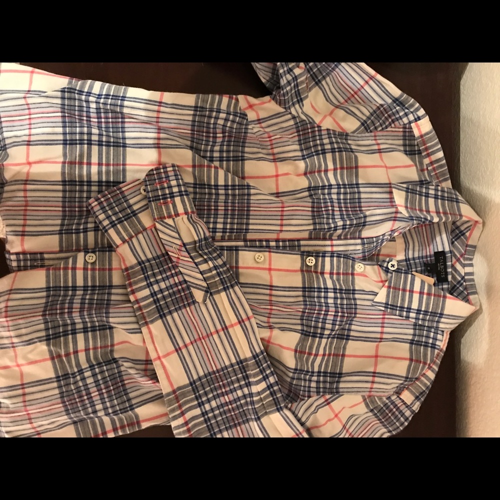 Talbots plaid flannel shirt - NWOT size P